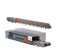 10 Piece Wooden Jigsaw Blades,Straight And Quick Cut (5-50 Mm),High Durability T-Handle Blades For All Jigsaw Jigsaws,Wood Jigsaw Blades