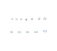 10 pièces 0.5M pignon en plastique 8-12T | Arbre à vis sans fin/engrenages hélicoïdaux de 1 à 2 mm, 6 mm(10 Teeth 1.5mm)