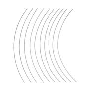 10 Pièces 1.0mm Fil De Diamant Scie À Découper 15cm Longueur Lame De Scie À Chantourner Pour Bijoux Métal Pierre Granit Verre,10 Pièces