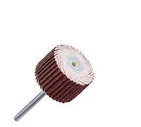 10 pièces 1 10-12mm disque à lamelles de ponçage meules à lamelles brosse sable accessoires pour meuleuse abrasive outils rotatifs, marron, 10MM 120Grit