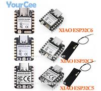 10 pièces/1 pièce ESP32 Seeed Studio XIAO ESP32C6 ESP32C3 ESP32C5 Carte de développement WiFi 6 + Bluetooth compatible BLE 5 Zigbee Matter ESP32C6 Module 4pcs