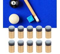 10 pièces 10MM - sac accessoires de boule de billard queue de billard neuf balles Club embouts de vis de HB045