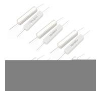 10 pièces 10Ohm résistances fixes 10W 5% axia-l résistances simples bobinées au plomb résistances au ciment Composants consommateurs d'énergie