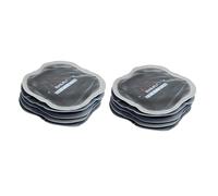 10 Pièces 110 x 110 mm Patch de Réparation de Crevaison de Pneu Pour les Véhicules en Voiture, Camion, Bus, Tracteur et Agricole