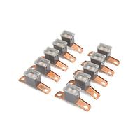 10 pièces 120A 32V gris plastique voitures véhicule Push-in Type mâle PAL cartouche fusibles