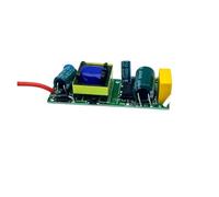 10 pièces 12W15W18W sortie de pilote de lampe LED 160mA à 220mA entrée 85-265V adaptée for 0.6M 0.9M 1.2M T5 T8 T10 support de lampe taille de pilote 59x22x18mm(25-36X1W)