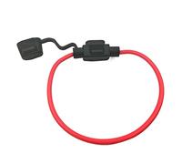 10 pièces 16 AWG étanche IP67 Mini porte-fusible en ligne fusible à lame de queue de cochon for voiture camion ATV bateau moto Câblage de protection