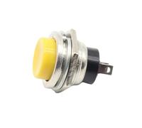 10 pièces 16MM interrupteur à bouton-poussoir momentané à retour automatique 6A/125VAC 3A/250VAC(Red)