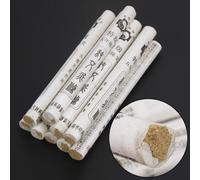 10 Pieces 18x200mm Chinois Traditionnel Moxa Rouleau Mox Baton Moxa Moxibustion Pur Moxa Baton Soulagement De La Douleur Batons Br?Lants