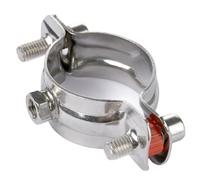 10 pièces 19~159mm OD Tube femelle 304 en acier inoxydable tuyau cintre Support pince Support pince for Homebrew(76mm)