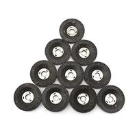 10 Pièces 2 Pouces Meules Outils Abrasifs Concaves Pour 2 Pouces Mini Meuleuse D'angle D'air Polissage Métal Pierre Bois Tonnelle 10mm