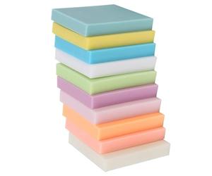 10 pièces 2 X 2 blocs de sculpture en caoutchouc, Bloc De Gravure En Caoutchouc,blocs de sculpture de tampon en caoutchoucs bloc de tampon souple pour tampons en caoutchoucs gravure fournitures