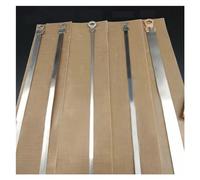 10 pièces 200/300/400mm scelleuse à impulsion élément de fil thermique bande cachetage Machine chauffant Pour le bricolage(400 4mm)