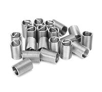 10 pièces 3/8-16 ~ 1D 3D 304 fil d'acier inoxydable manchon d'insertion douille vis bobine écrou de réparation - attaches industrielles(2D)