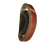 10 Pièces 30 * 533 Mm Grain De Bande Abrasive 40-600 Ponceuse Meuleuse for Perceuse Meulage Polissage Outil Électrique Accessoires Dremel(1000)
