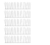 10 pièces 30 cm en Acier Inoxydable Anti-Oiseaux Pointes d'oiseaux d'extérieur Outil Durable sûr Efficace pour Les clôtures Avant-toits rebords de fenêtre balcons Garde-Corps