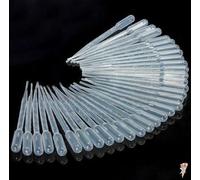 10 Pièces 3ml Pipettes Jetables En Plastique Gradué Pasteur Pipette Compte-Gouttes Polyéthylène Maquillage Outils Outils De Laboratoire