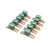 10 pièces 40A 32V voitures en plastique vert véhicule Push-in Type mâle PAL cartouche fusibles