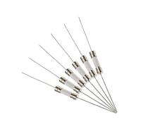10 pièces 5 * 20mm fusible en céramique à Rupture Rapide fusible de Tube à soufflage Lent avec Une Broche 5X20MM 250V 0.5A 1A 2A 3A 4A 5A 6A 7A 8A 10A 12A 15A 20A 25A (Size : Slow T, Color : 12A)