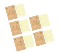 10 pièces 5, 82x8, 26 pouces cahier de taille portable 20 feuilles chacun cahiers d ' exercices quadrillés pour les étudiants pratique de l ' écriture manuscrite cahier d ' exercices d ' écriture pour