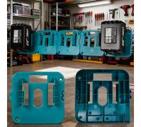 10 pièces/5 pièces/1 pièce Support mural pour piles, Étagère de rangement pour piles. Outil pratique, accessoire d'outil. Élément essentiel pour la maison. Convient pour le compartiment de batterie Ma