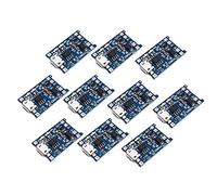 10 pièces 5V 1A Micro USB 18650 Chargeur de Batterie au Lithium Module de contrôleur de Carte de Charge avec Protection Double Fonction