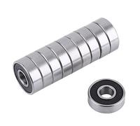 10 Pièces 608-2RS Roulements à Billes Miniatures (8 Mm X 22 Mm X 7 Mm)