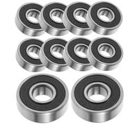 10 pièces 6082rs portant petit kit de roulement à billes roulements double blindage mini roues petits rouleaux gorge profonde Abs