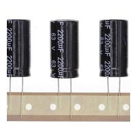 10 Pièces 63V 2200UF Condensateur électrolytique en aluminium enfichable 18x35 18 * 35mm