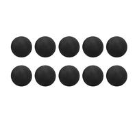 10 PièCes 65mm Balles De Golf En Mousse Eva Balles D'entraîNement En Mousse Souple Pour L'entraîNement De Golf IntéRieur Et ExtéRieur Noir