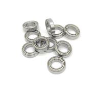 10 pièces 6800ZZ 10x19x5mm roulement à billes en acier chromé Double métal blindé 8x16x4 8x16x5 8x22x7 9x26x8 15x24x5 roulements(6704ZZ 20x27x4mm)