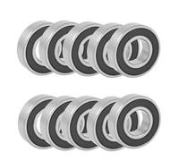 10 pièces 6910RS 61910 61910-2RS1 6910-2RS roulement à une rangée 50x72x12mm roulements à billes à gorge profonde blindés 6910 Accessoires