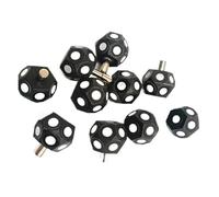 10 pièces 6MM balayage 3D multi-faces formes marqueurs balles haute réflexion suivi marquage Points cibles Améliore la précision(Without Case,3x6mm 10pcs)