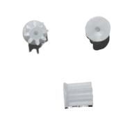10 pièces 81A 0.4M pignon 8 dents 1mm trou 4mm diamètre moteur engrenage modèle jouet accessoires engrenage en plastique