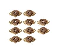 10 Pièces 9 Broches Bakélite Tube Socket Valve Base pour 12AX7, 12AT7, 12AU7, ECC83 Idéal pour Amplificateur Audio et Projets HIFI DIY