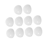 10 Pièces Abat-jour à Ampoule LED Demi-sphère 48mm en Plastique