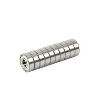 10 pièces ABEC-5 6702ZZ 6702z 6702 ZZ 15x21x4mm métal scellé section ultra-mince roulements à billes à gorge profonde(ABEC 1)