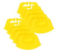 10 Pièces Accessoire de Sevrage pour Veaux en Plastique PP, 166 G | Conception Ergonomique, Ajustement Nasal Sûr, Surface Lisse Polie, pour Éleveurs et Manipulation au Quotidien