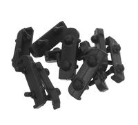 10 Pièces Accessoires en Silicone pour Friteuse Protège-plateaux | Pare-chocs Résistants à Chaleur, Ajustement Antidérapant, Remplacement Facile pour Panier et Plaque
