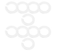 10 Pièces Adaptateur D’abat-jour E27 vers E14, C Anneau | Installation sans Outil, Remplacement Rapide, pour Réparation de Lampe, Usage Domestique ou Entretien