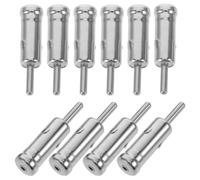 10 Pièces Adaptateur de Conversion D’antenne Autoradio FM Métal | Installation Rapide Plug And Play, Résistance aux Intempéries, pour Système Audio Véhicule
