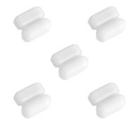 10 Pièces Agitateur magnétique aimant de tige dagitation micro-agitateurs barre de plaque d'agitation tige de mélangeur blanche liquide tige d'agitation Positionner Réutilisable