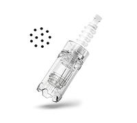 10 Pièces Aiguille Microneedling 12 Pins - Cartouches à Baïonnette de Rechange pour Stylo Microneedling - Compatible Dermapen A10/E30