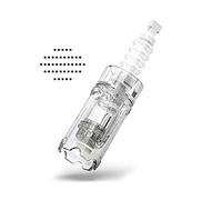 10 Pièces Aiguille Microneedling 42 Pins - Cartouches à Baïonnette de Rechange pour Stylo Microneedling - Compatible Dermapen A10/E30