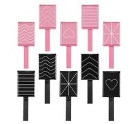 10 Pièces Aimant à Ongles Œil de Chat pour Manucure DIY | Pp et Magnétisme, Application Sûre et Polyvalente, pour Design Nail Art et Effet Cat Eye
