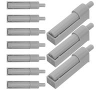 10 Pièces Amortisseur de Porte de Placard à Fermeture Douce | Plastique et Caoutchouc Souple, Installation sans Modification, Absorption des Chocs, Préserve les Charnières