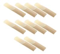 10 Pièces Anches de Saxophone Alto Force 3 Beige, Lot de Dix