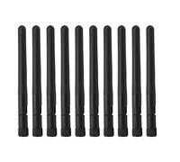 10 pièces antenne SMA mâle Broche intérieure omnidirectionnelle antenne Externe réglable rotative à Gain élevé pour la Surveillance sans Fil WiFi ZIGBEE BT Module Smart Home