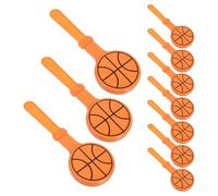 10 Pièces Applaudissements de Célébration en Plastique | Portable, Prise Sûre, Fort Volume D’encouragement, pour Fêtes et Matchs de Basketball, pour Fans de Sport
