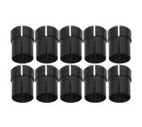 10 Pièces Bague D'amortissement 15mm pour Trépied, Plastique Noir